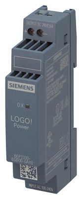 Alimentation LOGO!Power, 1-phasé DC 24 V/0,6 A