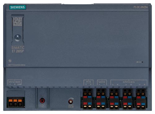 Alimentation SIMATIC ET 200SP PS, 1-phasée DC 24 V/5 A