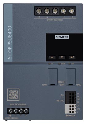 Alimentation SITOP PSU8400, 3-phasée DC 24 V/40 A IOL