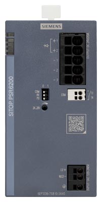 Alimentation SITOP PSR6200, 1-phase DC 24 V/20 A avec redondance intégrée