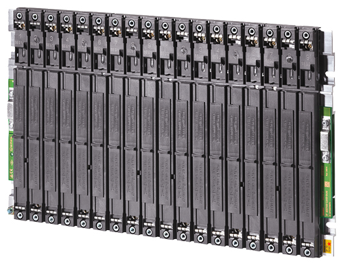 SIMATIC S7-400 UR2-H avec 2x 9 emplacements, en acier pour la construction de modules centraux et d'appareils d'extension S7-400