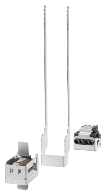 Kit de blindage SIMATIC S7-1500 pour périphérie pour modules de 35 mm incluant élément d'alimentation, clip de blindage et clip de mise à la terre, VPE 5