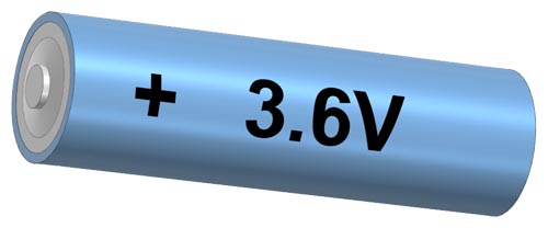 Batterie tampon SIMATIC S7-400 3,6 V pour PS 405/407