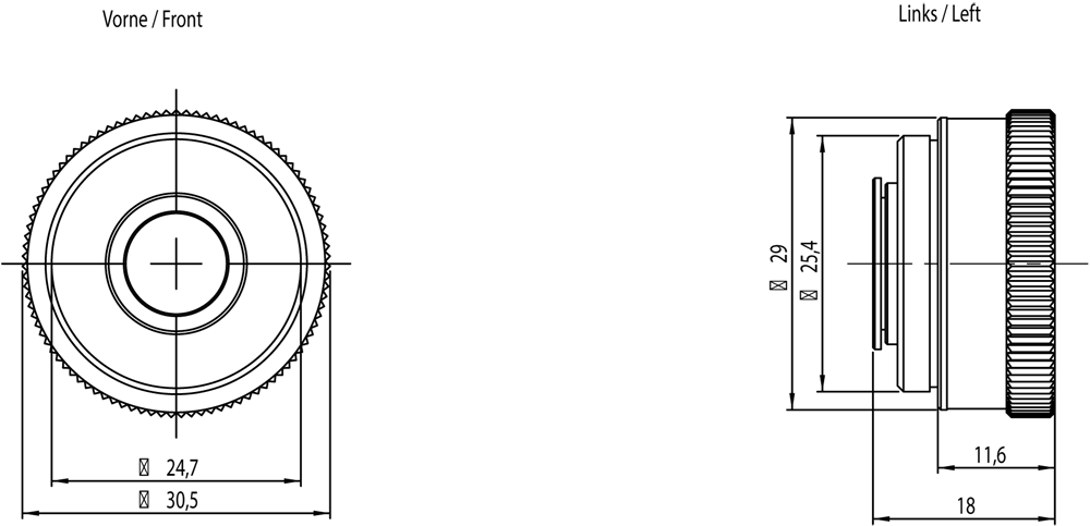 Focal length doubler 17.9 mm Length - Image 2