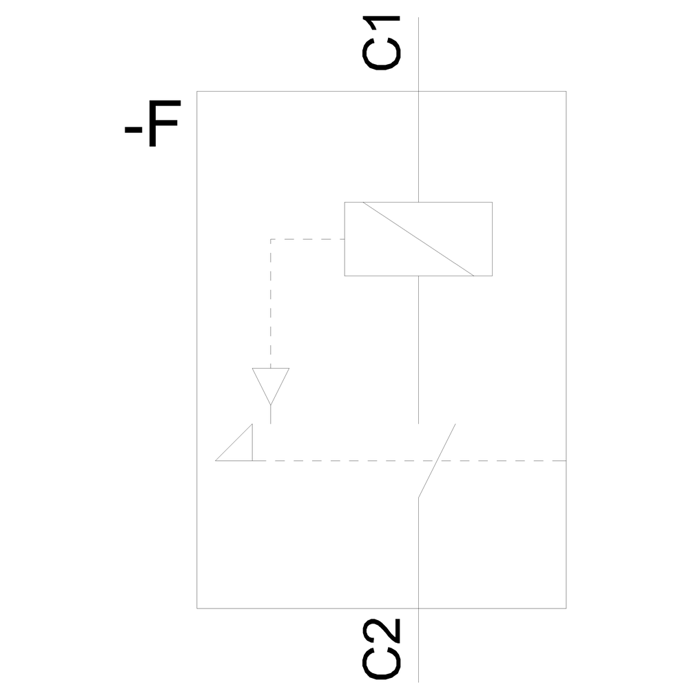 Napěťová spoušť AC 110-415V, pro jističe 5SL4, 5SY, 5SP, proudový chránič/jistič 5SU1, proudový chránič
