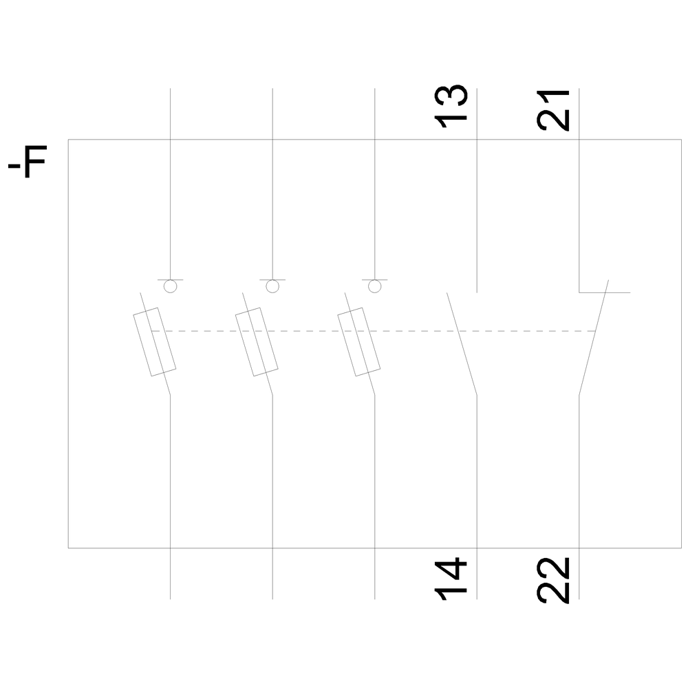SENTRON, pojistkový zátěžový odpojovač 3NP5, 3pól., NH00, 160 A