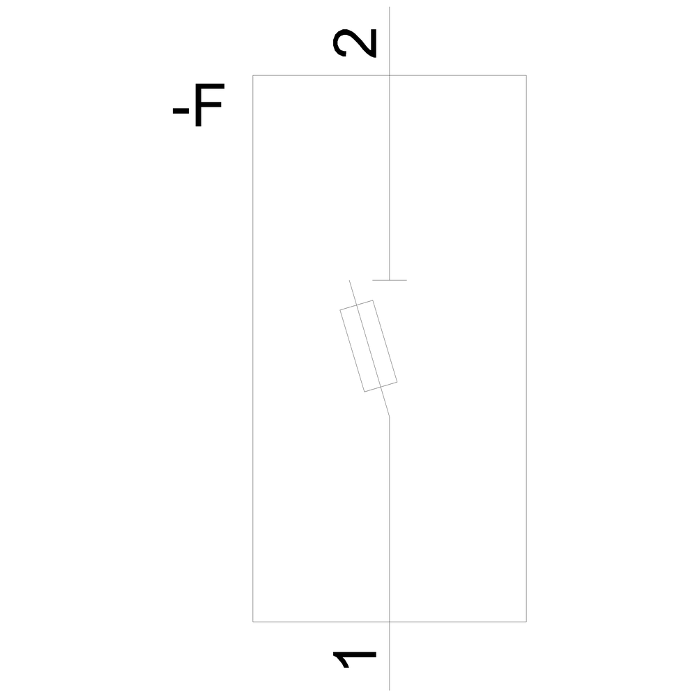 3NW7013 SENTRON, držák válcové pojistky, 10x38 mm, 1pól., jmenovitý proud: 32 A, jmenovité napětí AC