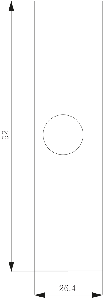 DELTA reflex připojovací zásuvka na omítku pro detektor kouře DELTA 230V