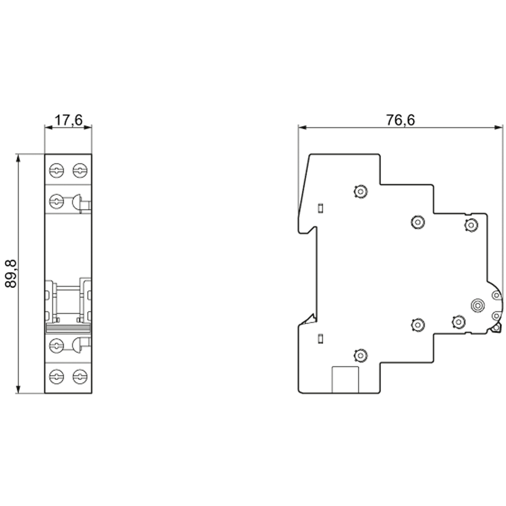 Spínač zap/vyp 20A 1NO