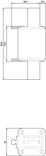 3NA3260 NH pojistková vložka, NH2, jmenovitý proud: 400 A, gG, jmenovité napětí AC: 500 V, jmenovité