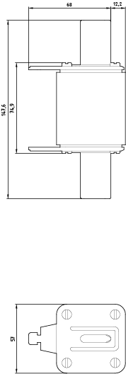 3NA3360 NH pojistková vložka, NH3, jmenovitý proud: 400 A, gG, jmenovité napětí AC: 500 V, jmenovité
