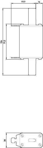 3NA7136 NH pojistková vložka, NH1, jmenovitý proud: 160 A, gG, jmenovité napětí AC: 500 V, jmenovité