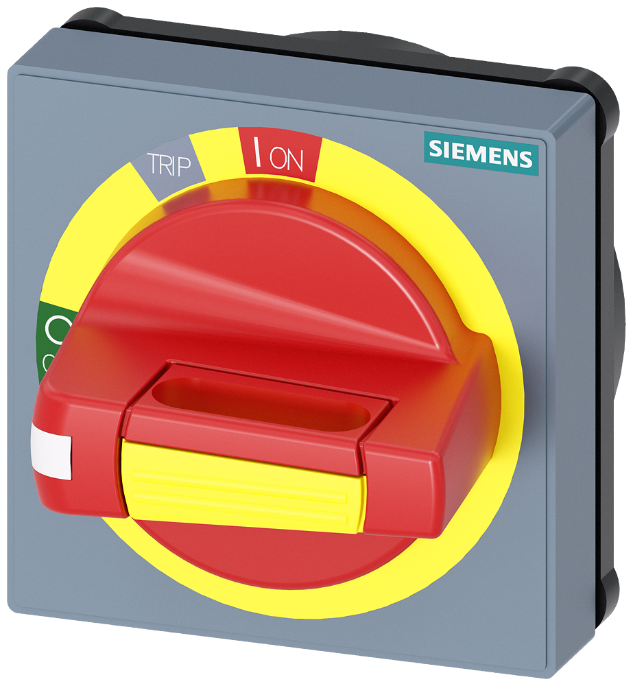 Rukojeť s výhledovou clonou nouzové zastavení bez vyrovnání tolerance příslušenství k: 3VA1/2