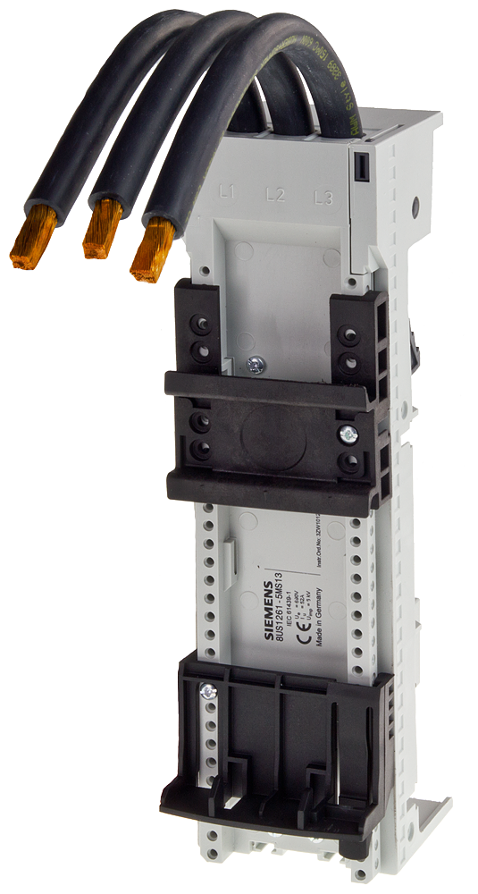 8US1261-5MS13 Adaptér přístroje S2, 80A, krátký AWG4 25 mm² 150mm 150° délka 200mm, šířka 54mm