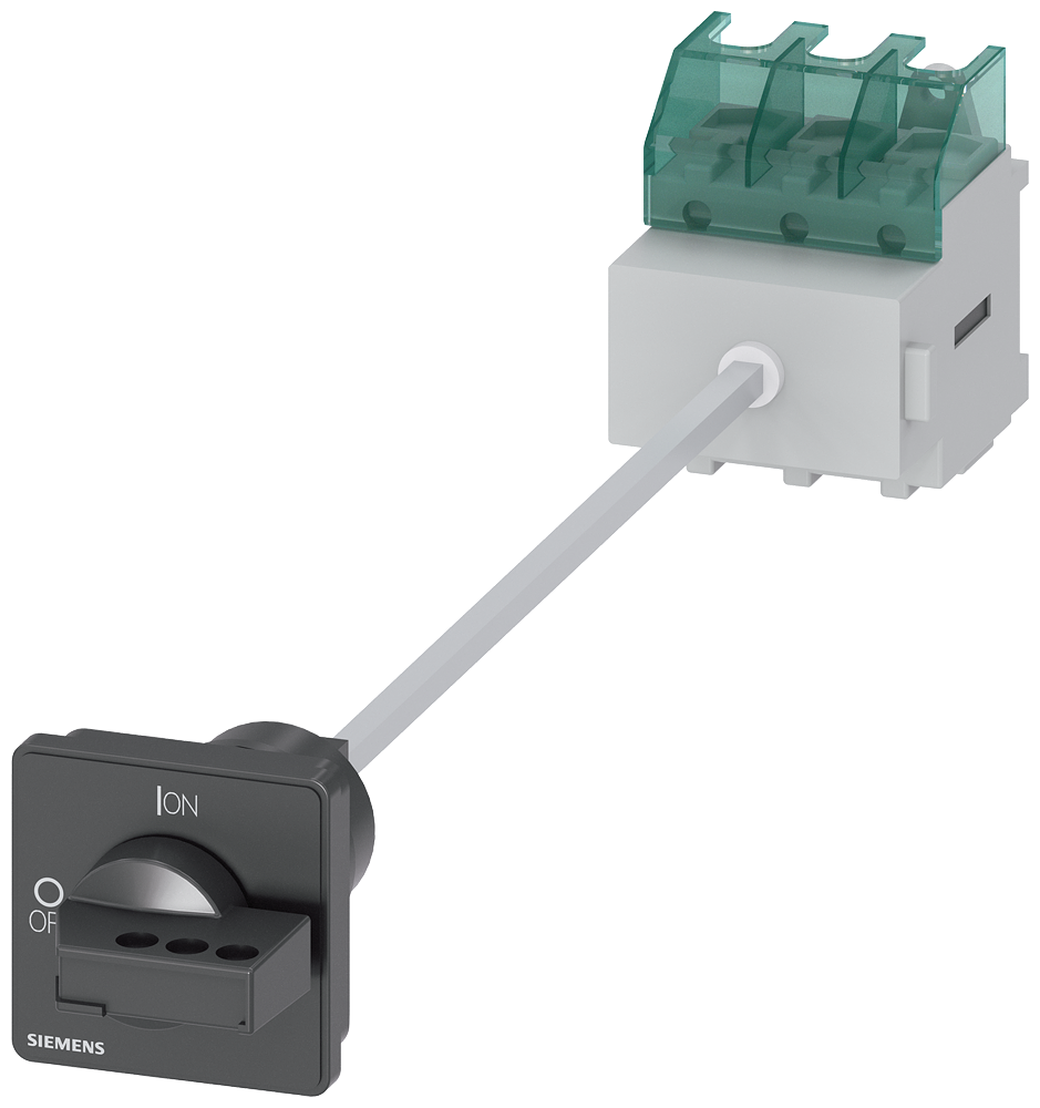 SENTRON, zátěžový odpojovač 3LD, páčkový výkonový spínač, 3pól., jmenovitý trvalý proud: 63 A
