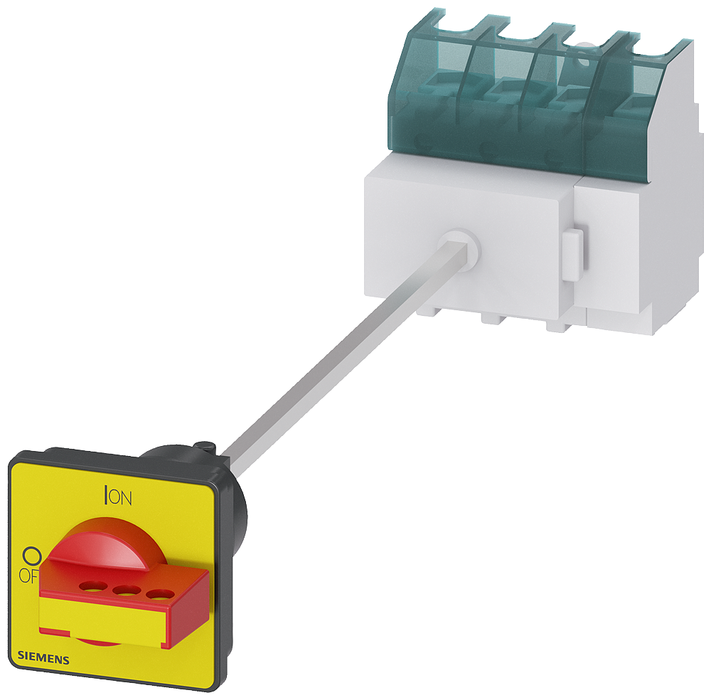 SENTRON, zátěžový odpojovač 3LD, spínač nouzového vypnutí, 4pól., jmenovitý trvalý proud: 63 A