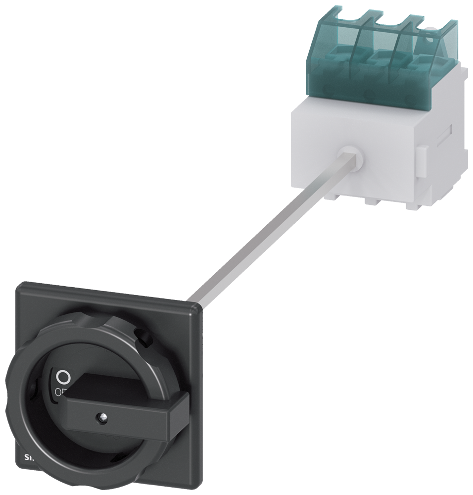 SENTRON, zátěžový odpojovač 3LD, páčkový výkonový spínač, 3pól., jmenovitý trvalý proud: 63 A