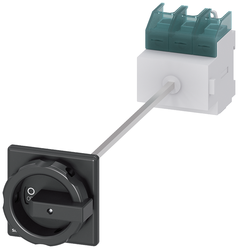 SENTRON, zátěžový odpojovač 3LD, páčkový výkonový spínač, 3pól., jmenovitý trvalý proud: 100 A