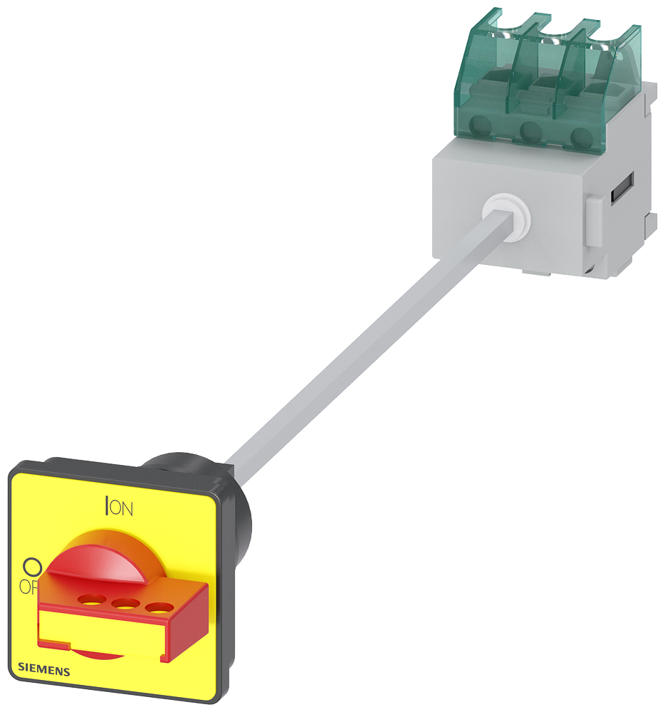 SENTRON, zátěžový odpojovač 3LD, spínač nouzového vypnutí, 3pól., jmenovitý trvalý proud: 32 A