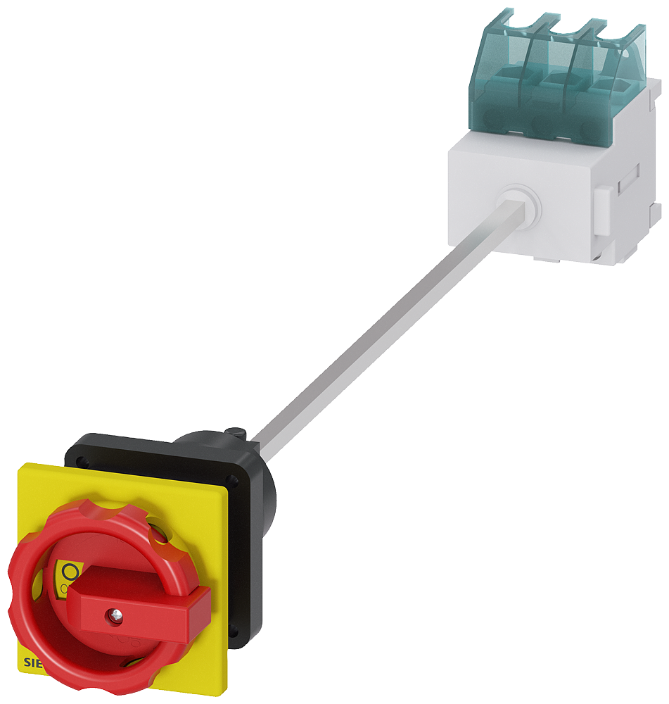 SENTRON, zátěžový odpojovač 3LD, spínač nouzového vypnutí, 3pól., jmenovitý trvalý proud: 32 A