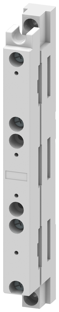 Přípojnicový systém, příslušenství vzdálenost mezi středy lišt 60mm držák přípojnice, 3pól. pro přípojnice 12x 5 (10)-30x 5 (10) upevnění, vnější š...