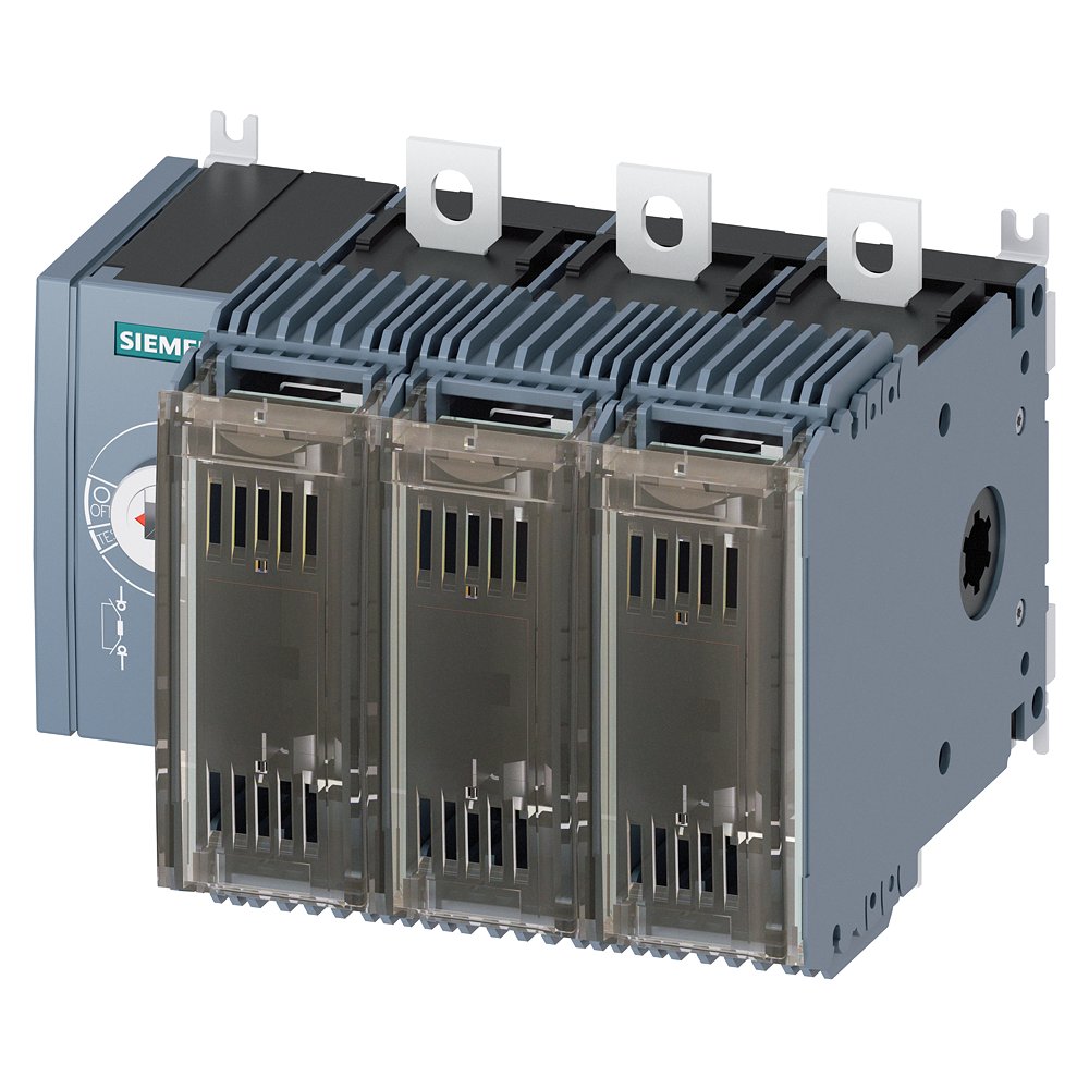 Zátěžový odpojovač s pojistkou 160A, konstr. vel. 2, 3pól. pro NH pojistku vel. 000