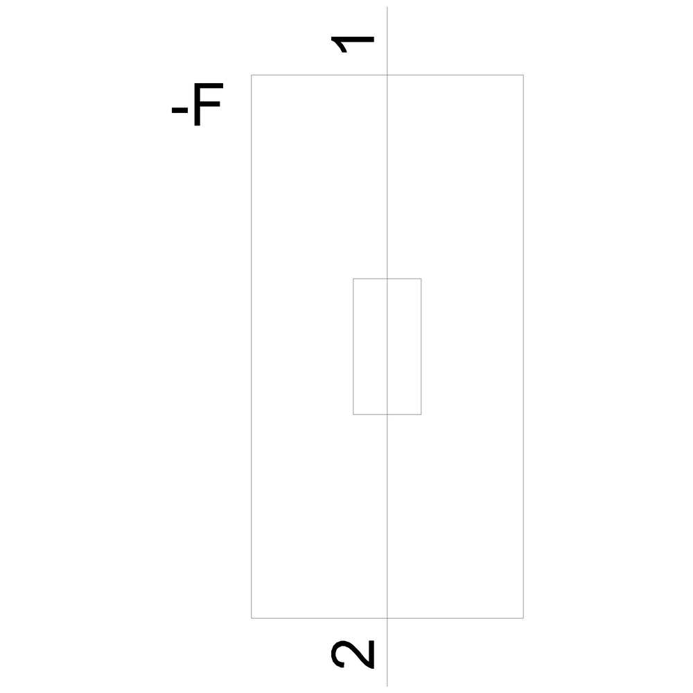 NH pojistková vložka, NH000, jmenovitý proud: 63 A, aM, jmenovité napětí AC: 500 V, čelní ukazatel