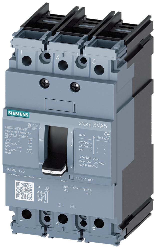 Product image for S-A 3VA5140-6ED36-0AA0 BRKR 3VA51 3