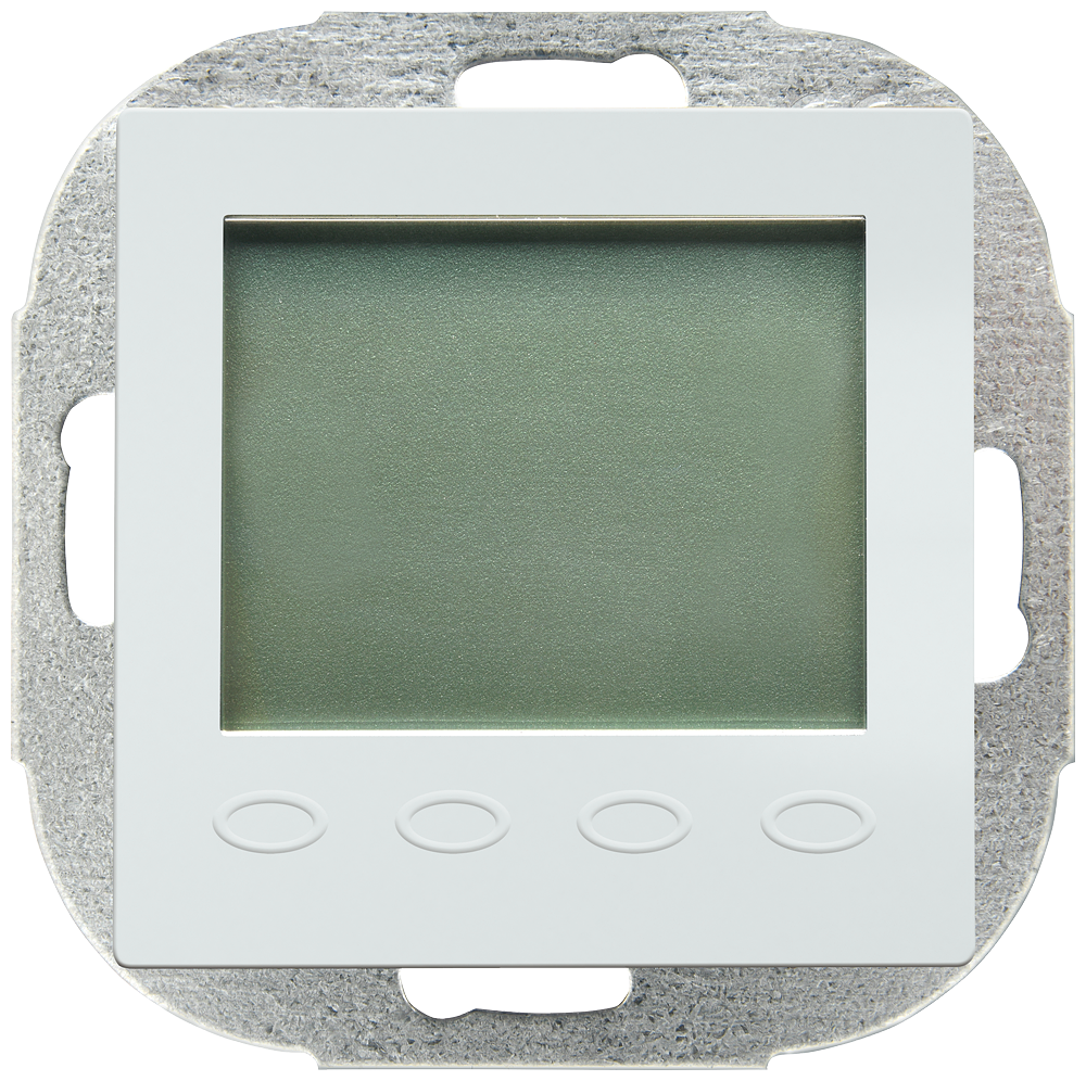 DELTA I system ROOM TEMPERATURE CONTROLLER PROGRAMMABLE POLAR WHITE by Siemens