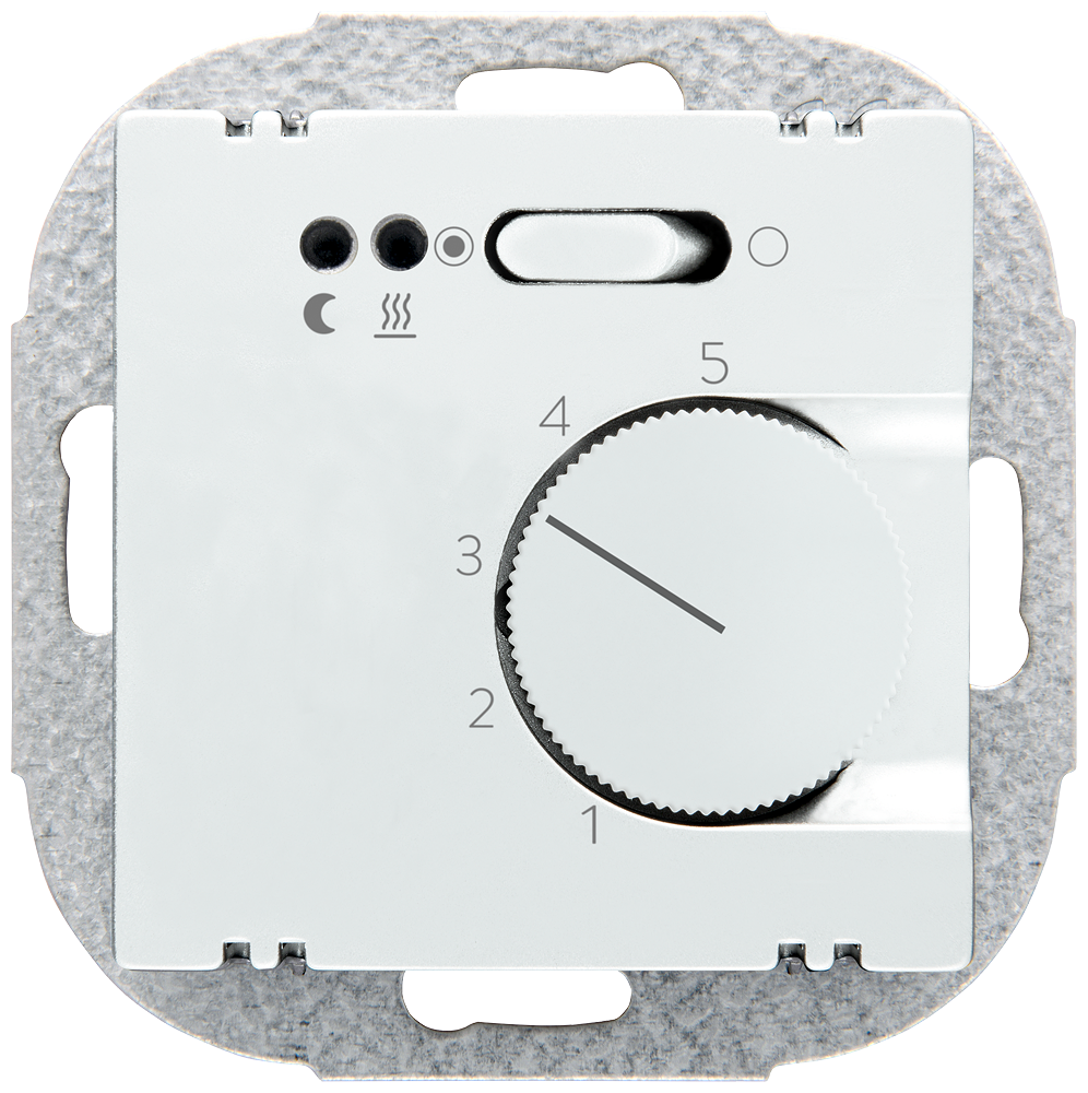 DELTA I-system ROOM TEMPERATURE CONTROLLER FOR UNDERFLOOR HEATING POLAR WHITE by Siemens