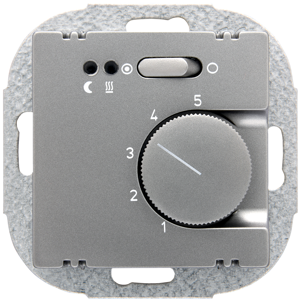 DELTA I-system ROOM TEMPERATURE CONTROLLER FOR UNDERFLOOR HEATING ALUMINIUMMETALLIC by Siemens
