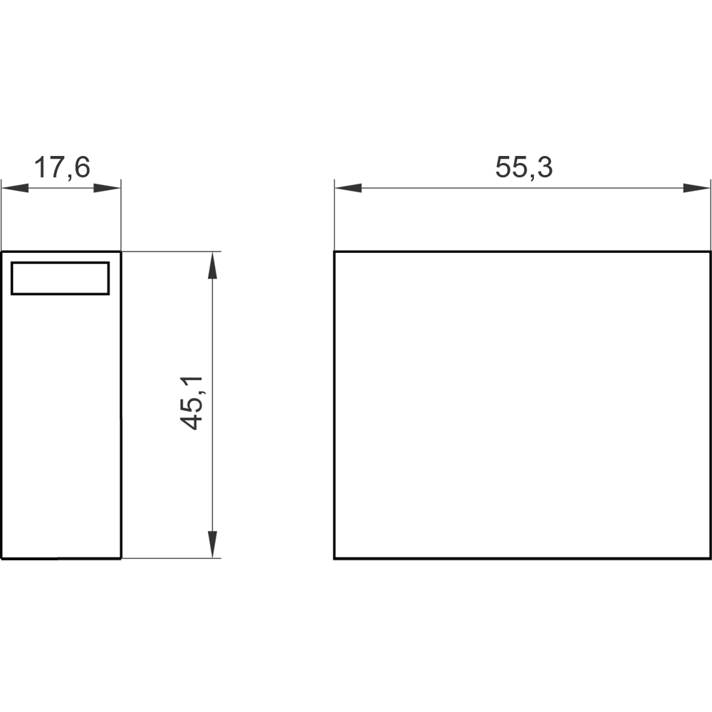 Nástrčný díl T1/T2, L-N, jmenovité napětí UN 240V A.C. UC 335V A.C., IIMP 12,5kA