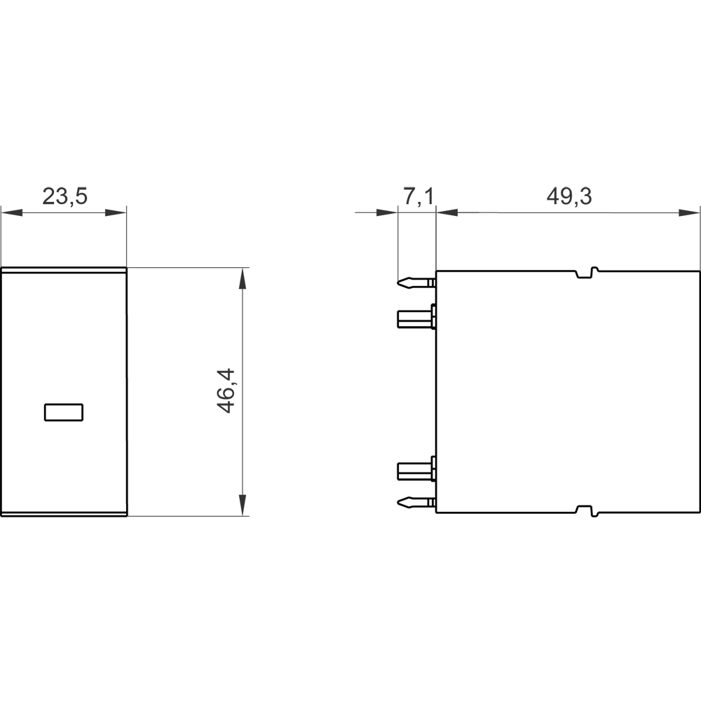 5SD7448-1 Nástrčný díl typ 1 L-N třída požadavku B, UC 350V 1pól. pro kombinovaný svodič