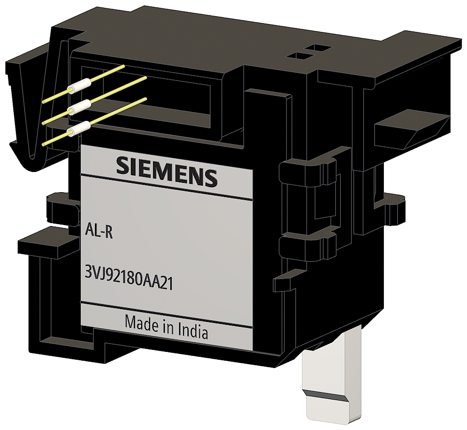 accessory 3VJ9 IEC framesize 3VJ12 250A alarm switch 1 x changeover contact right