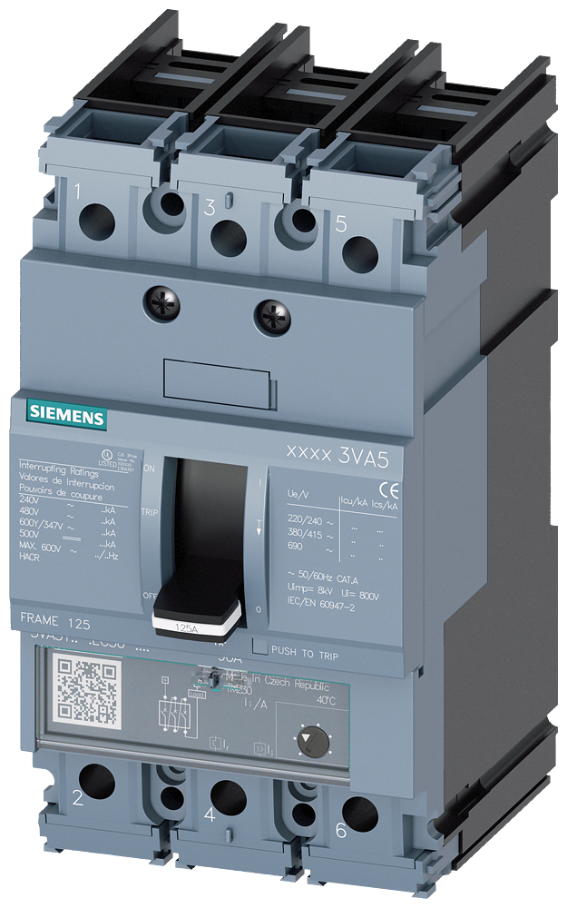Product image for S-A 3VA5110-6EC36-0AA0 BRKR 3VA51 3