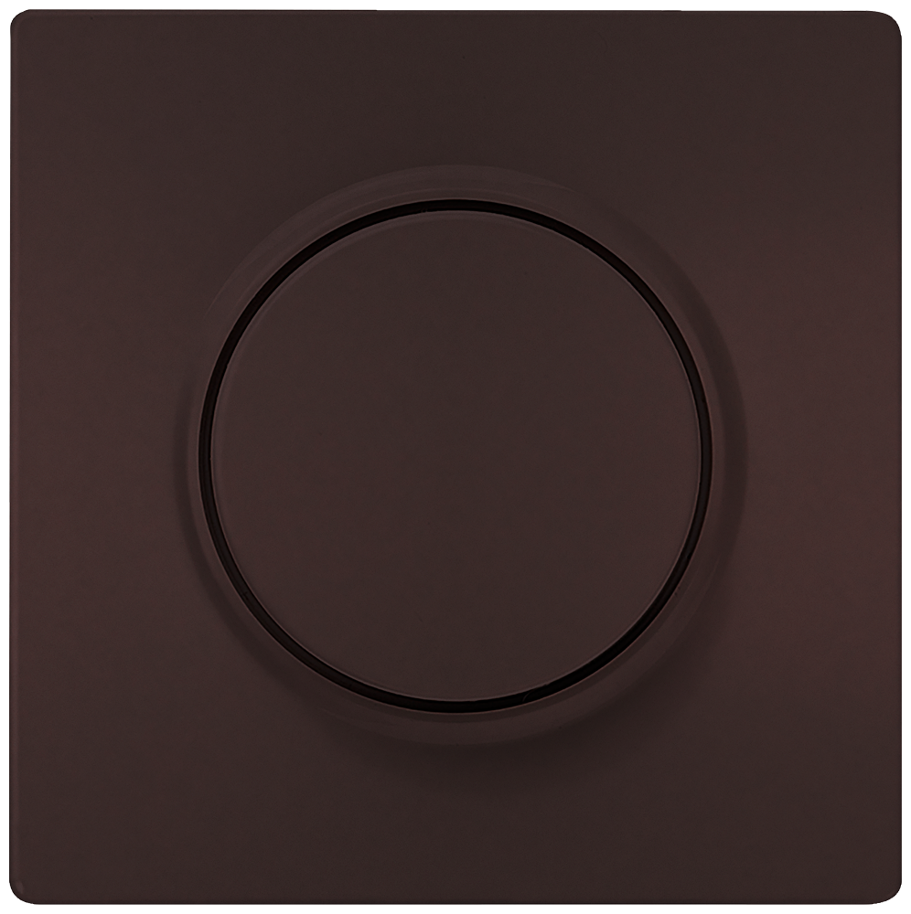 Delta style cover plates with rotatory button by Siemens