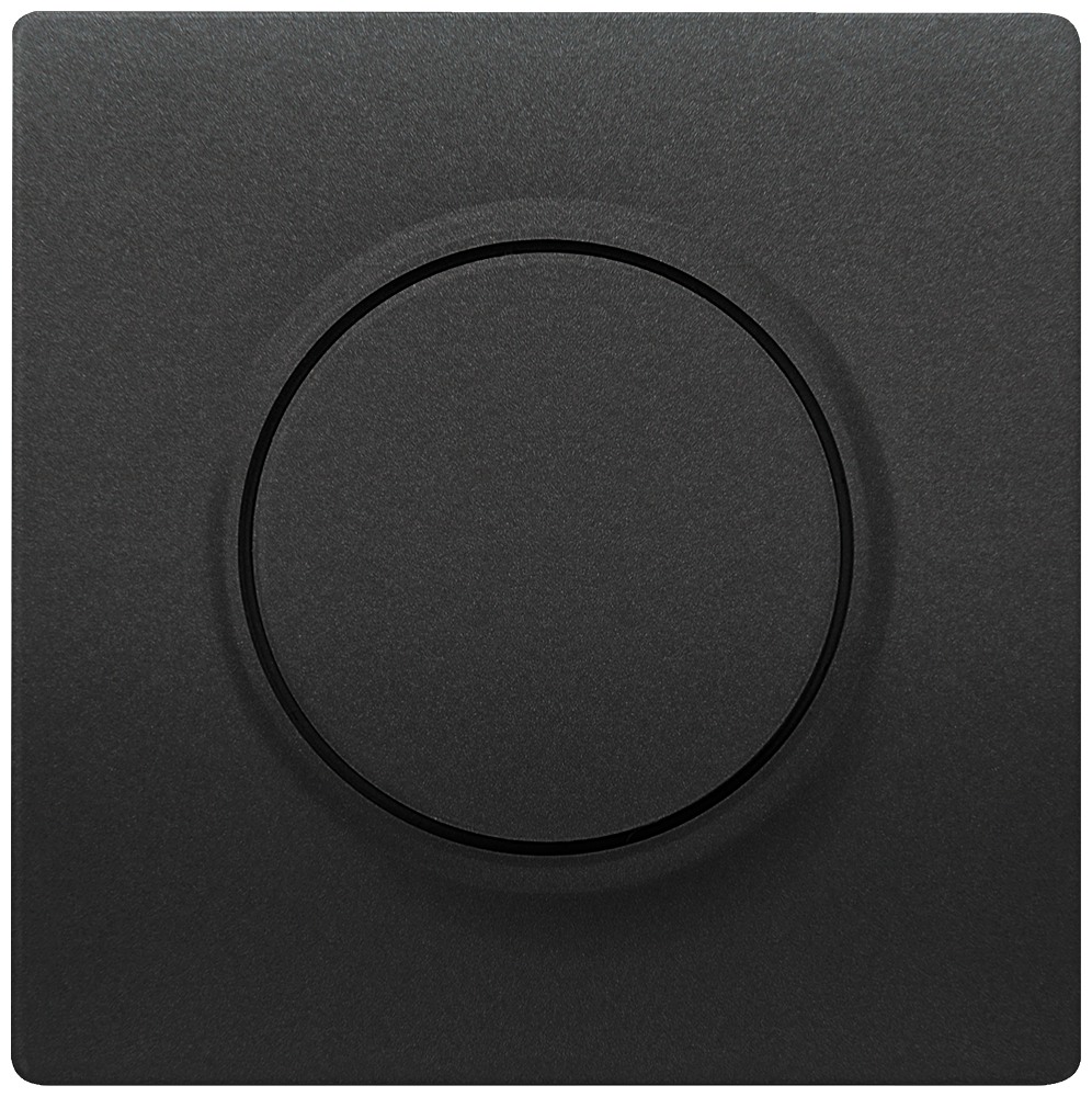 Delta style cover plates with rotatory button by Siemens