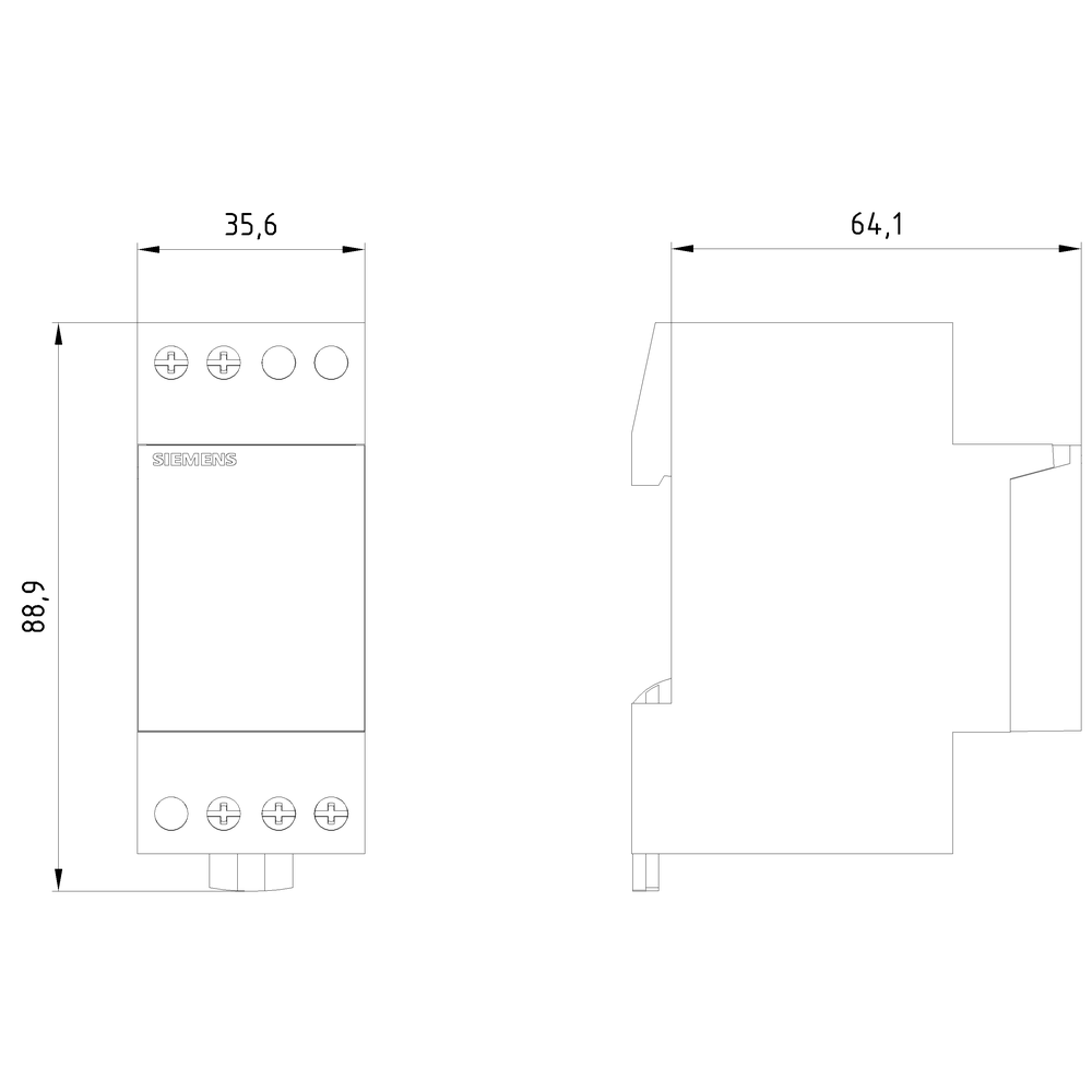 Týdenní časový spínač Profi digitální 24V 16A 1 kanál 2TE