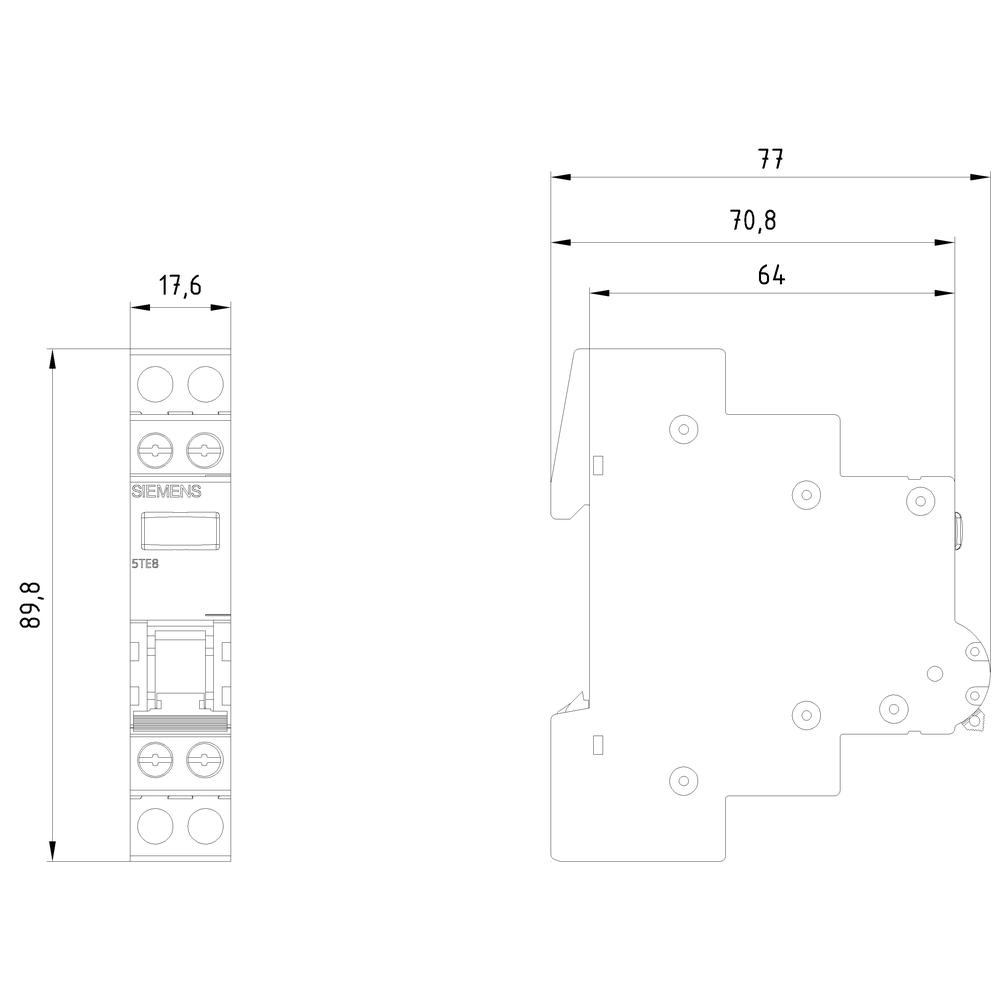 Spínač zap/vyp 20A 2NO