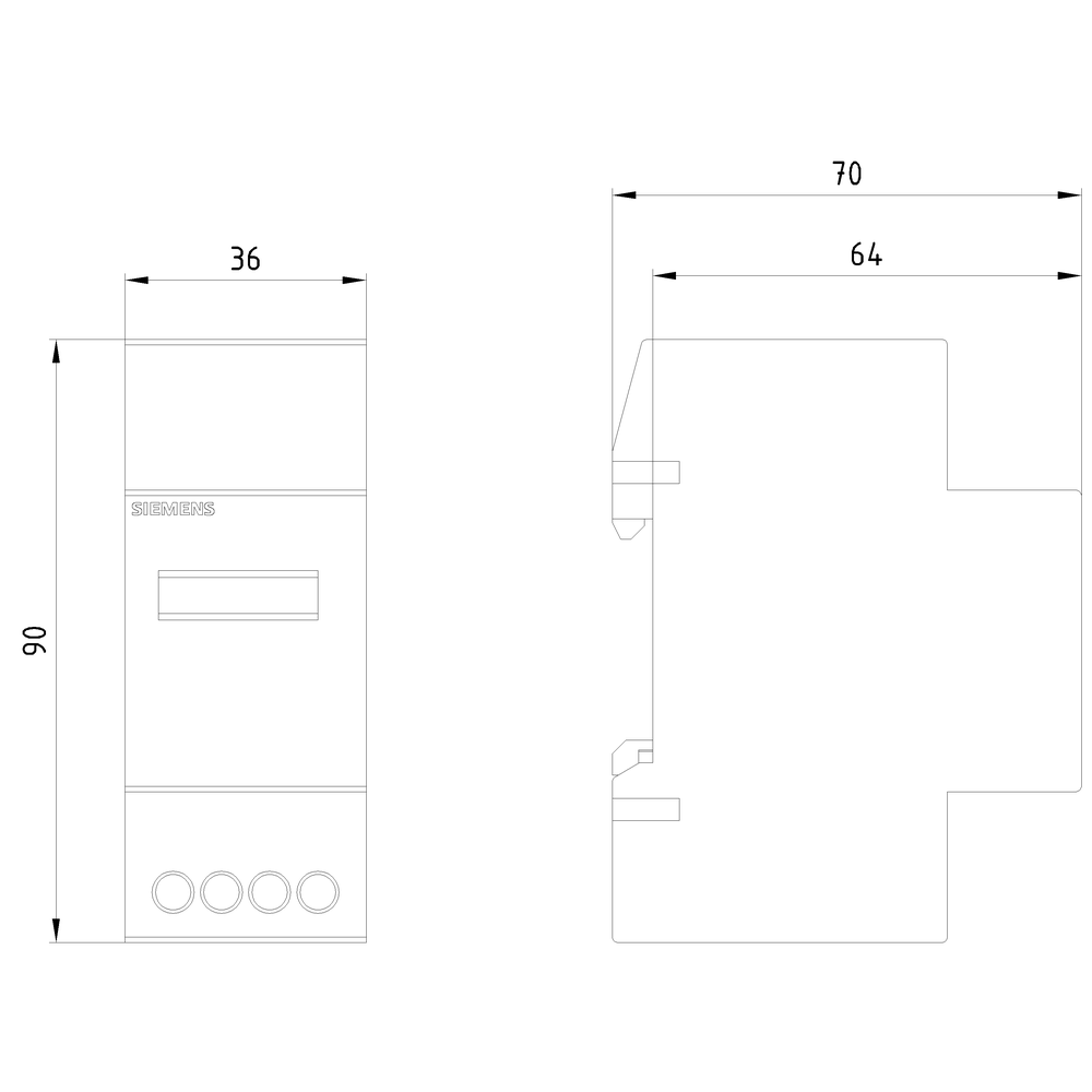 Počitadlo provozních hodin, mechanické, 10-27V DC