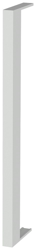 8US1998-2BJ10 Boční modul, šířka: 9mm, délka 200mm, hloubka: 63mm vzdálenost mezi středy lišt 60mm