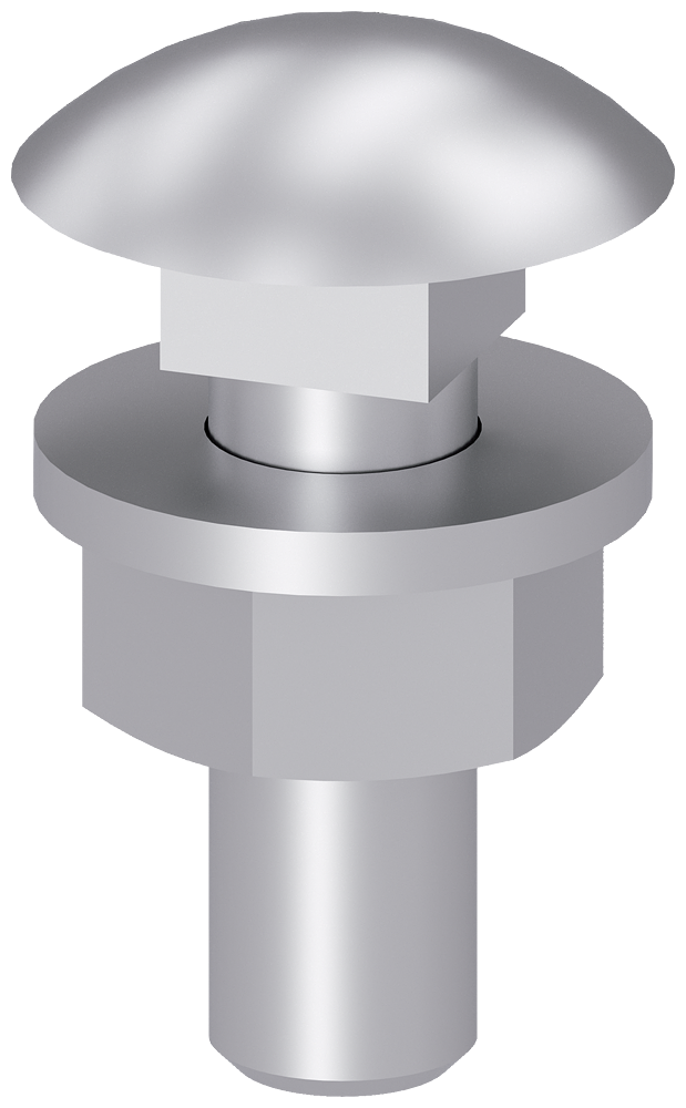 Screw set truss-head screw M10 x 35 with spring washer by Siemens