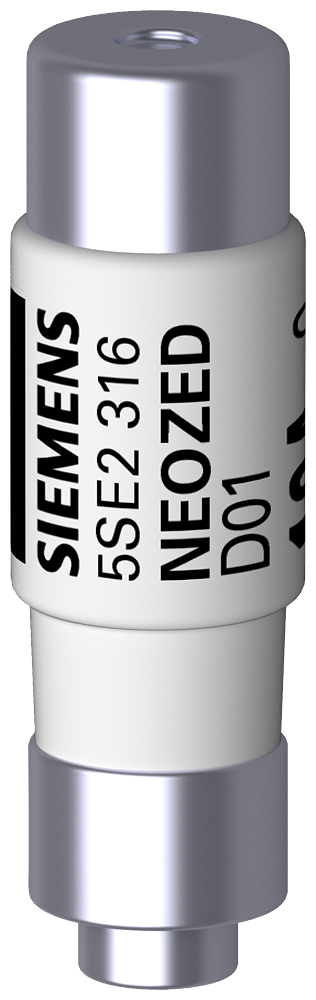 5SE2304 Pojistková vložka NEOZED, D01, 4 A, gG, jmenovité napětí AC: 400 V, jmenovité napětí DC: 250