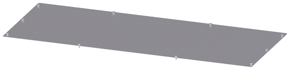 Aluminum insert 3 mm D: 600 mm W: 1000 mm by Siemens