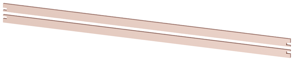 Busbar PE 2 x 30 x 10 mm by Siemens