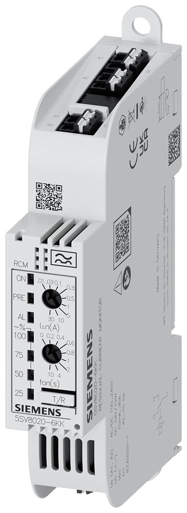 Residual Current Monitor analog Type A 1 Channel by Siemens