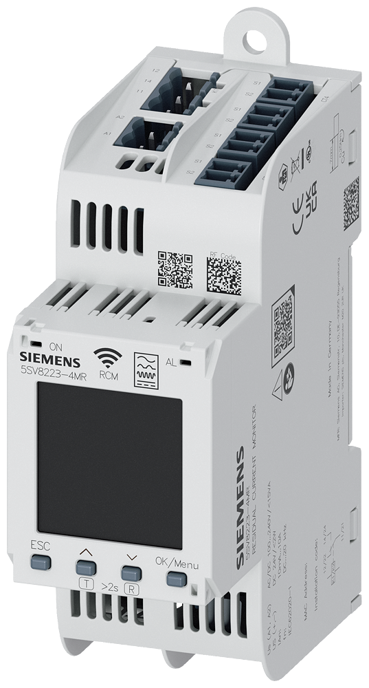 Residual Current Monitor digital Type B 4 Channel with Communication Please consider Radio approval! List of countries: see Certifi cates by Siemens