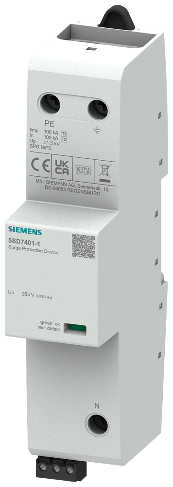 N PE lightning arrester by Siemens
