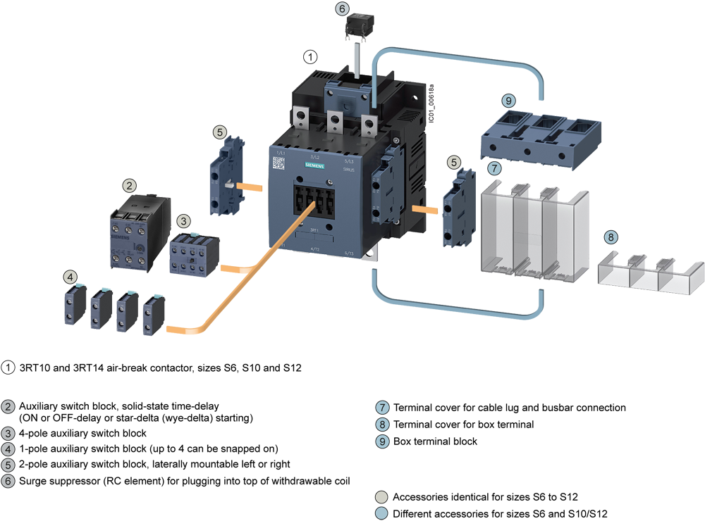 Pomocný spínač, časový rozsah 0,5-10S, AC200-240V