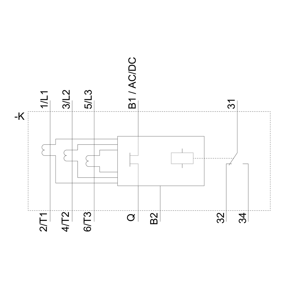 Monitorovací relé montáž na stykač 3RT2, konstrukční velikost S00 standard, 1,6-16A
